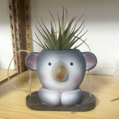 Dekorative Koala Pflanzenhalter Karnz