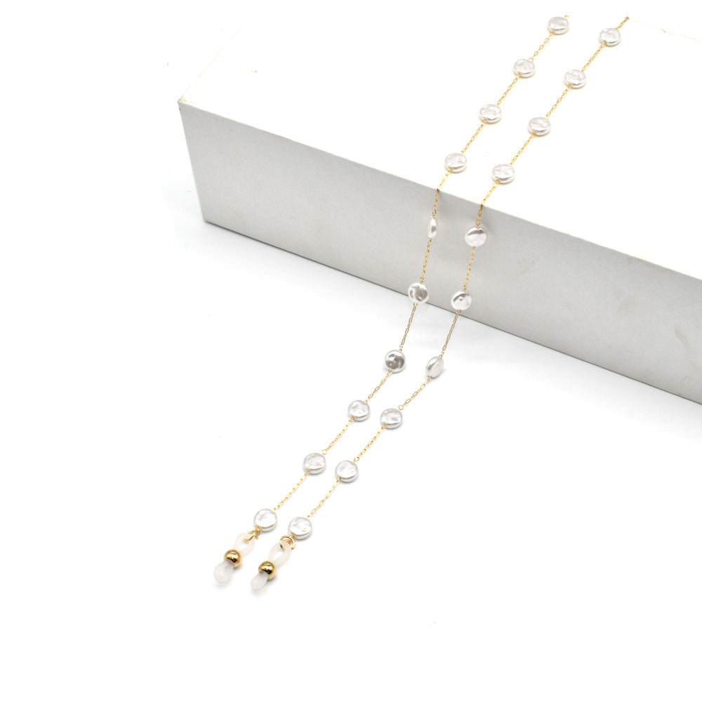 Elegante perlenverknüpfte Brillenband Karnz 1786692184
