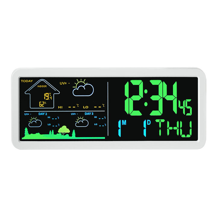 Digitaler Wetterprognosewecker mit Hygrometer Karnz