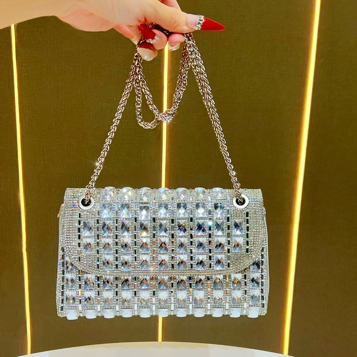 Glamorous Ketten-Verbund Abend-Clutch