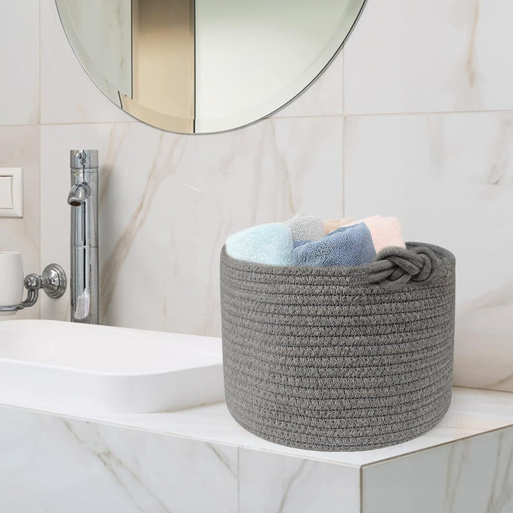 Damen Aufbewahrungskorb mit dekorativem Knotendesign Karnz