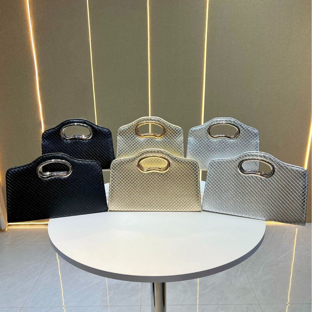 Texturierte Abendhandtasche