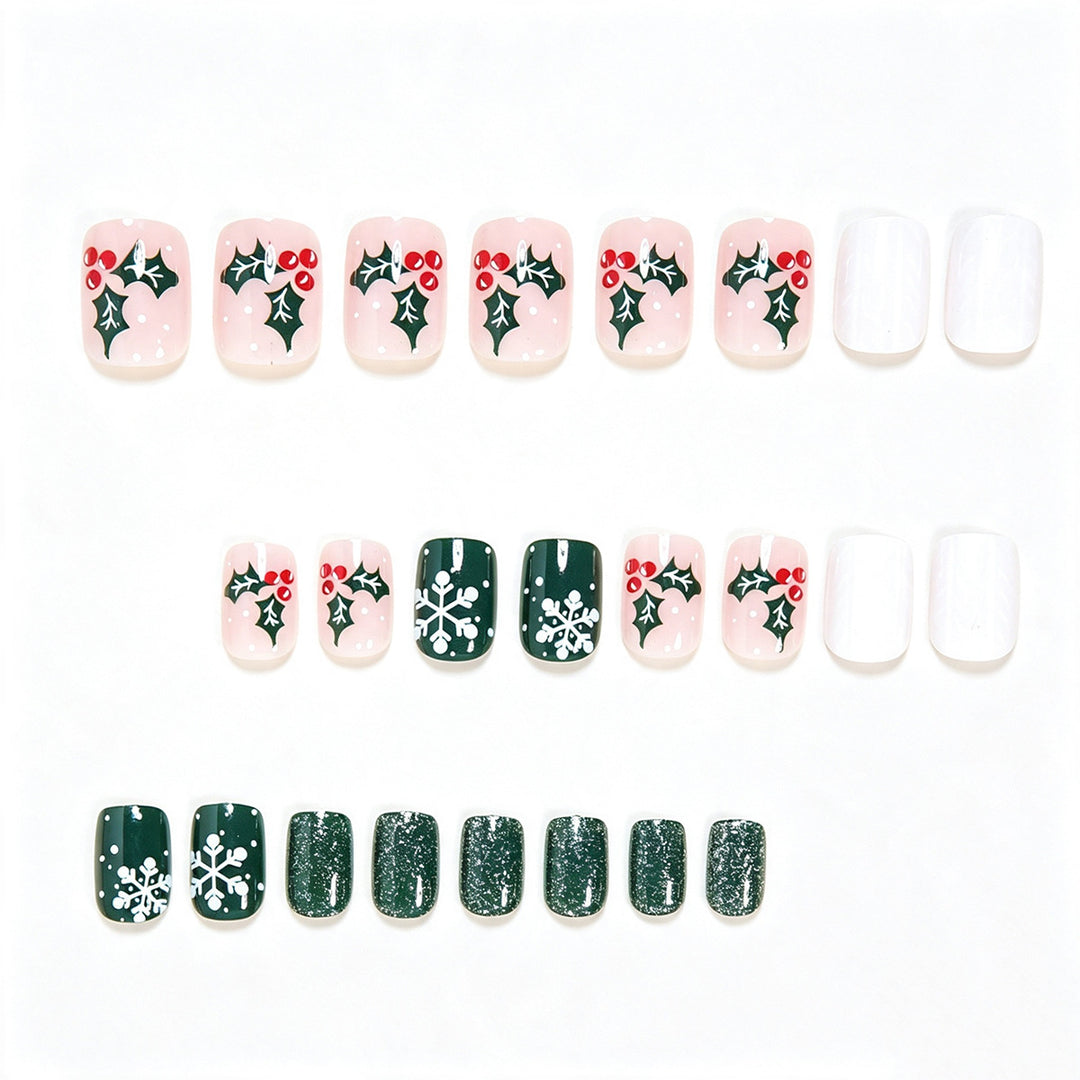 Winter-Themen Nagelkunst Set Karnz