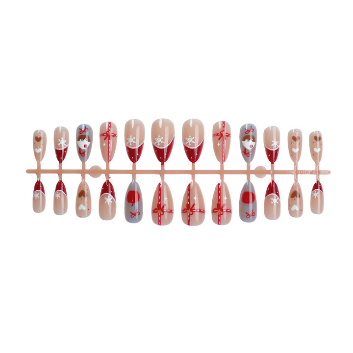 Festliches, urlaubsorientiertes Press-On-Nail-Art-Set 1790738334
