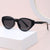 Damen Cat-Eye Sonnenbrille mit trendigem Leopardenmuster Karnz
