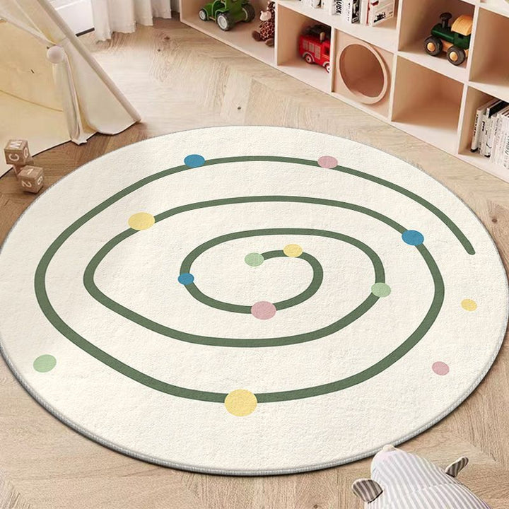 Runder Plüsch-Spielmatte Karnz