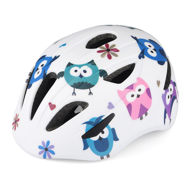 Kinder Fahrradhelm mit Bezauberndem Eulenmotiv und Optimalem Schutz Karnz