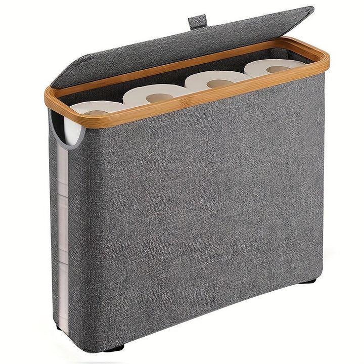 Nachhaltiger Recycling-Organizer mit Bambusdeckel Karnz