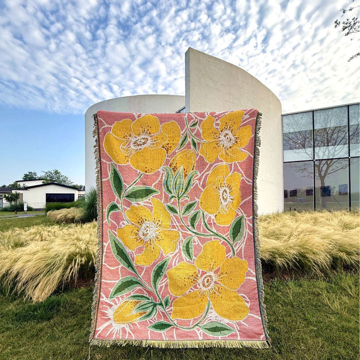 Blumenmuster Werfen Decke