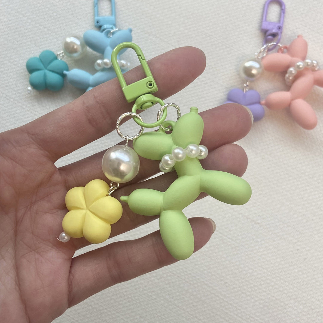Ballon Tier Charm Schlüsselanhänger Karnz