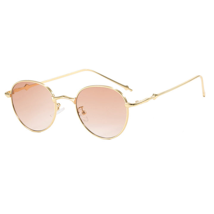 Damen elegante Sonnenbrille im modischen Ovale-Design Karnz