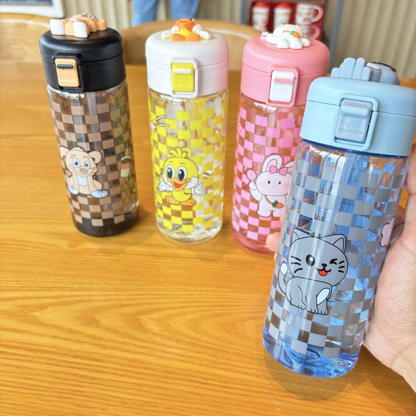 Damen lustige Trinkflasche mit versiegeltem Deckel Karnz