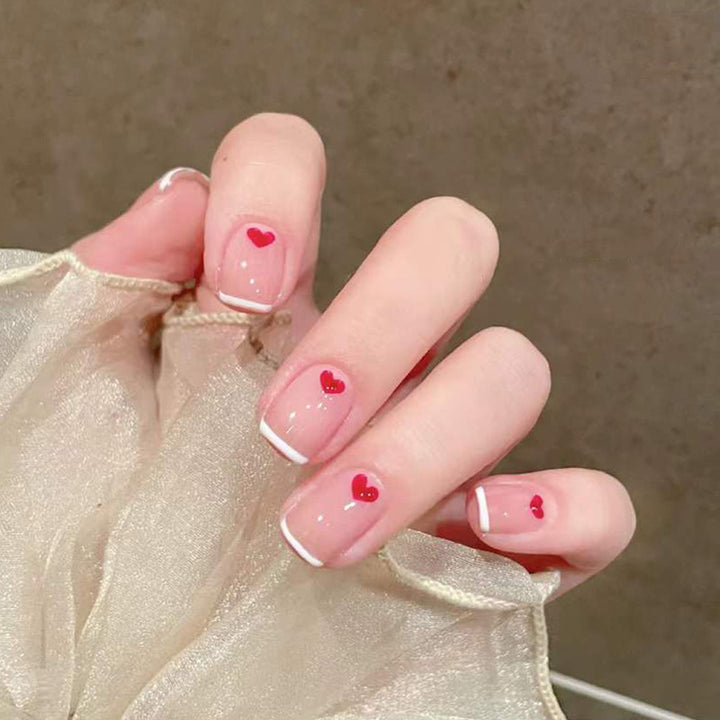 Festliche Nagelkunst Press-Ons Karnz