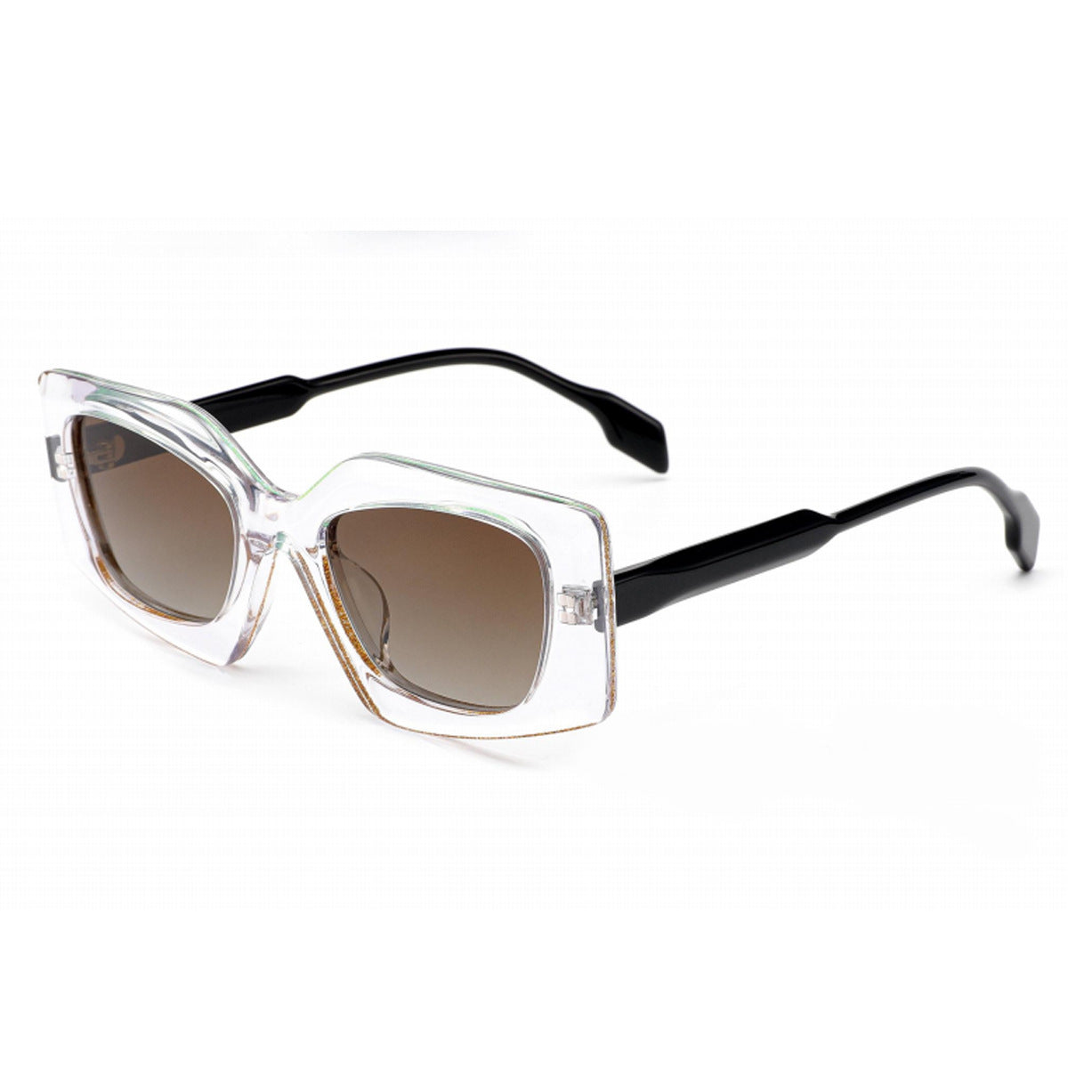 Damen modische Sonnenbrille im innovativen, facettenreichen Design Karnz