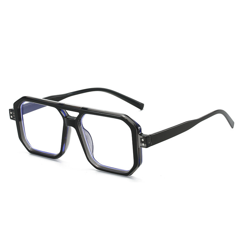Damen modische Sonnenbrille im modernen achtkantigen Design Karnz
