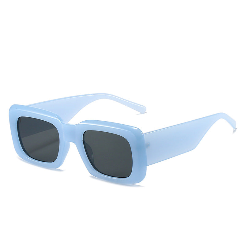 Damen quadratische Modetrends Sonnenbrille Karnz