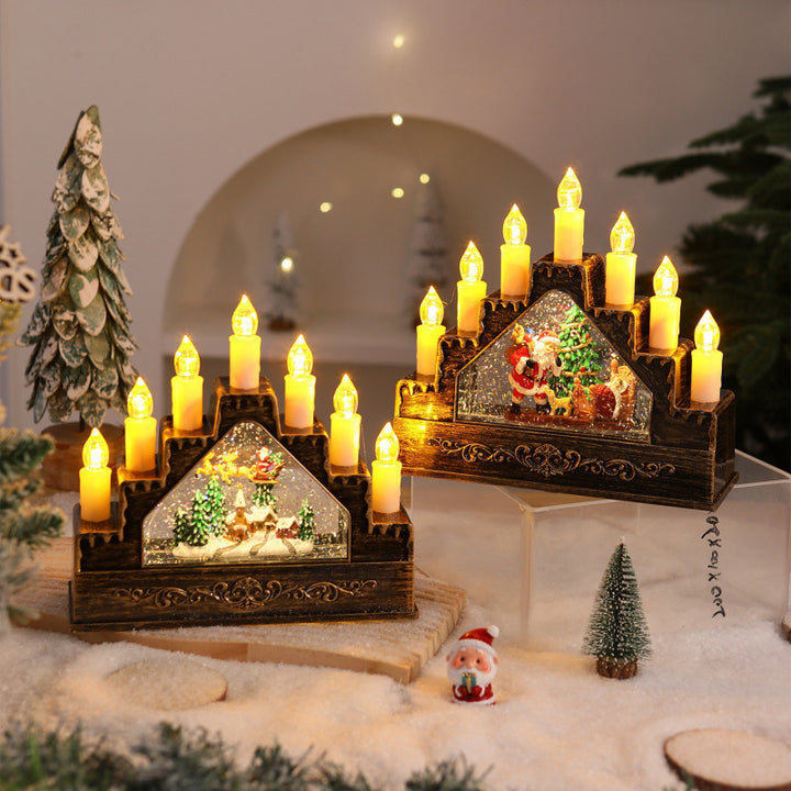 Festliche LED Weihnachtsdekoration Karnz