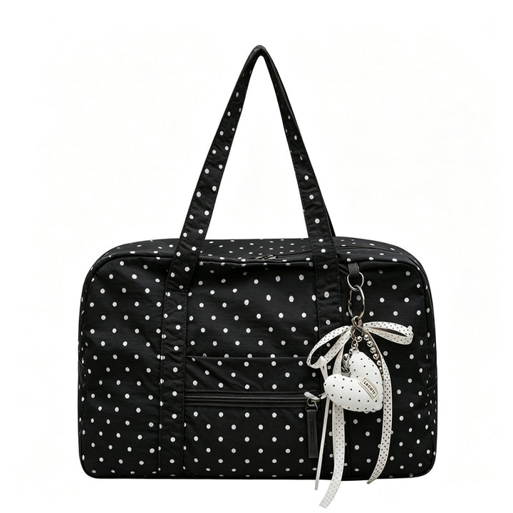 Stylische gepunktete Reisetasche Karnz