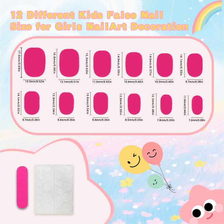 Kunstnagelset mit verspielten Flamingo- und Streifenmotiven Karnz