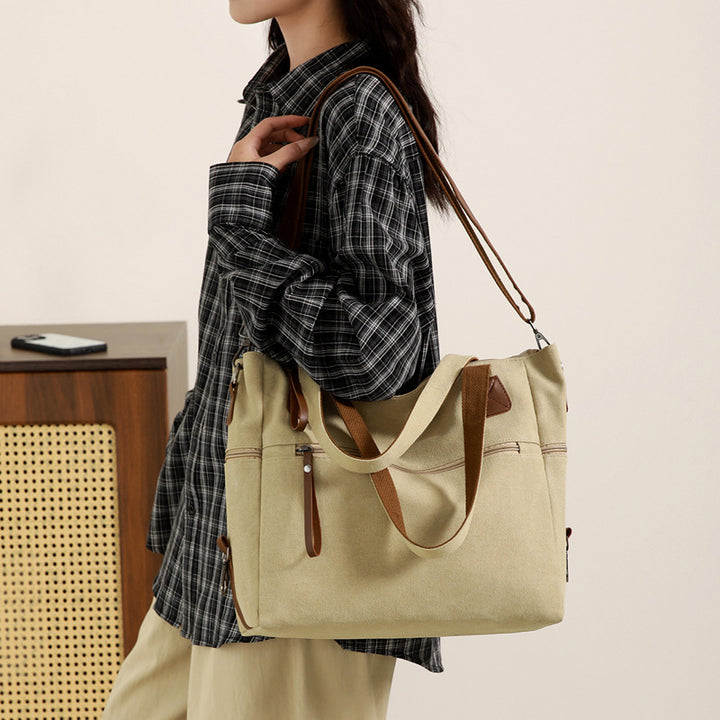 Stylische Mehrzweck-Canvas-Tote-Bag Karnz