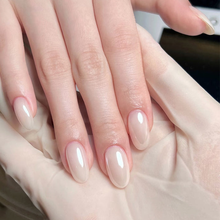 Elegante Gel Press-On Nagelverlängerungen Karnz
