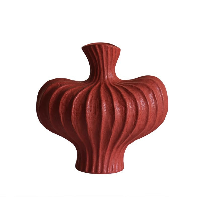 Stilvolle Keramikkunst Vase Karnz