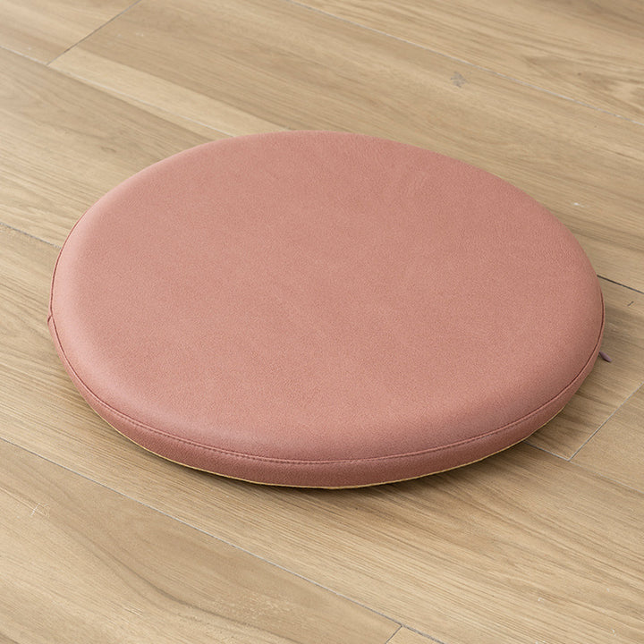 Minimalistische runde Sitzkissen