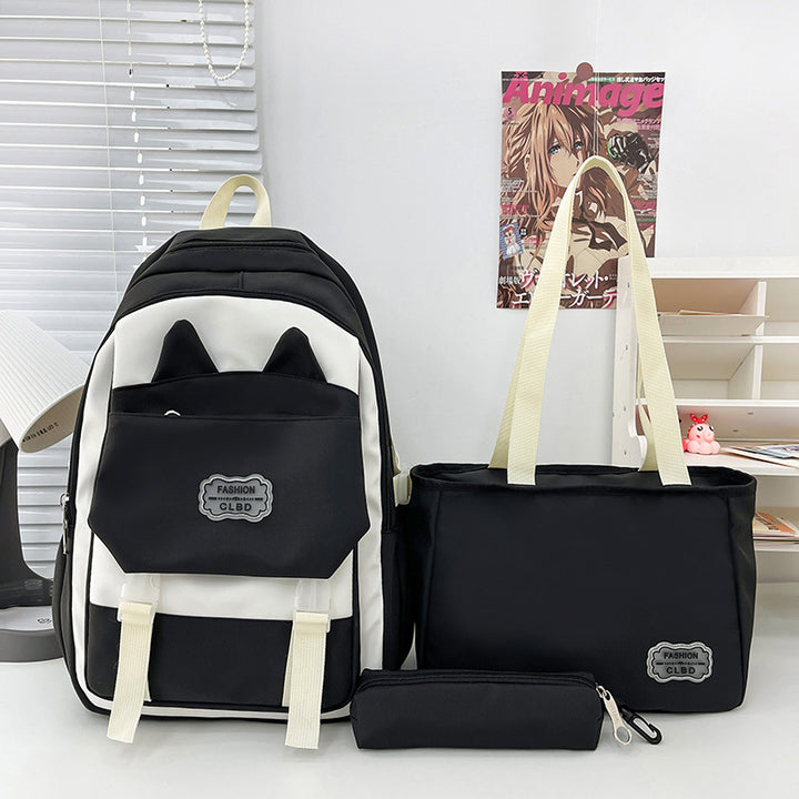 Verspielt Katzenohren Rucksack Set