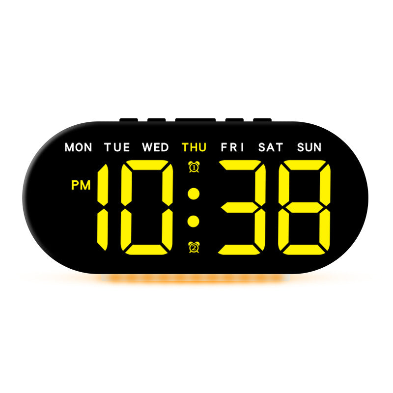 Digitaler Alarmwecker mit großem LED-Display und Temperaturanzeige Karnz