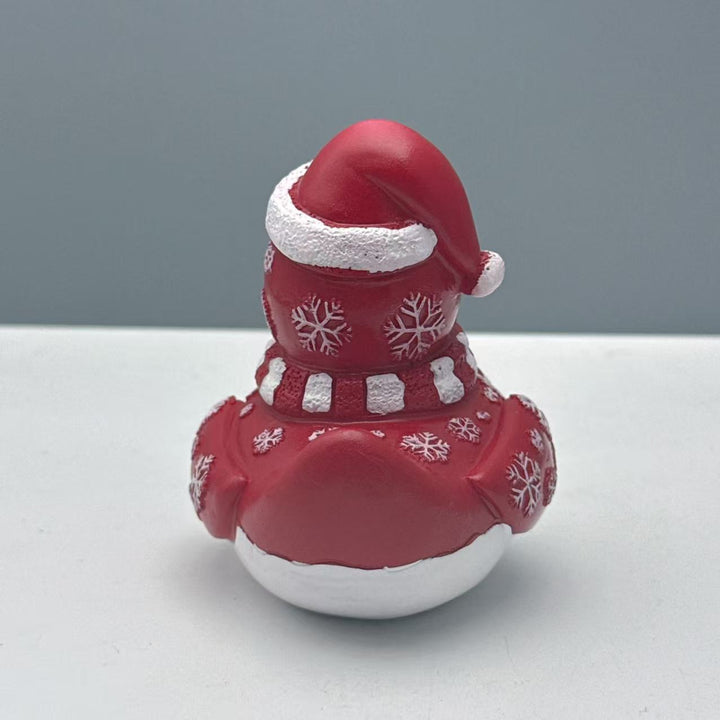 Weihnachtsmann Gummi-Ente Karnz