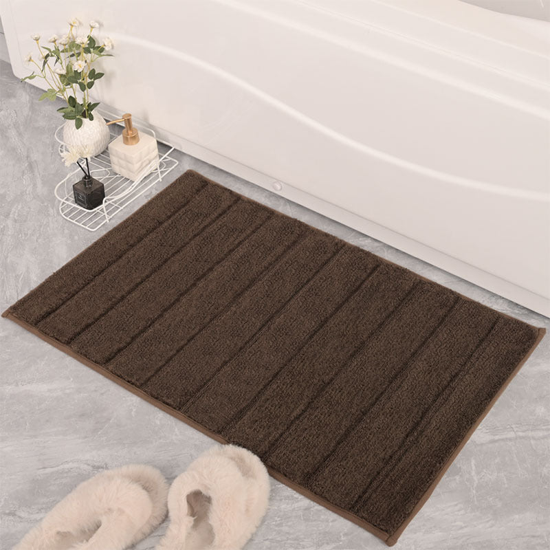 Plüsch Rippen-Badezimmermatte