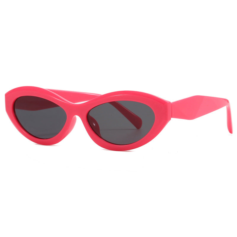 Damen Cat-Eye Sonnenbrille mit breitem Rahmen und UV-Schutz Karnz