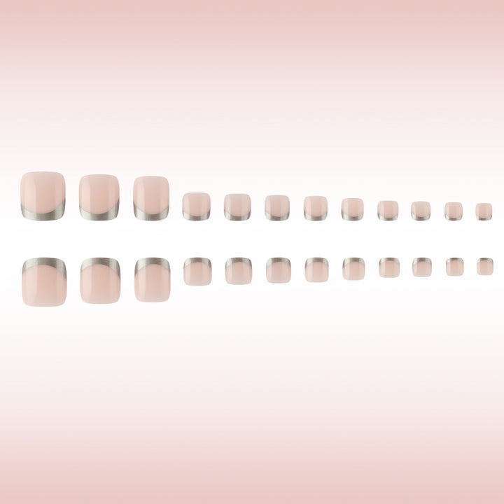 Stilvolle Gel-Nail Art Karnz