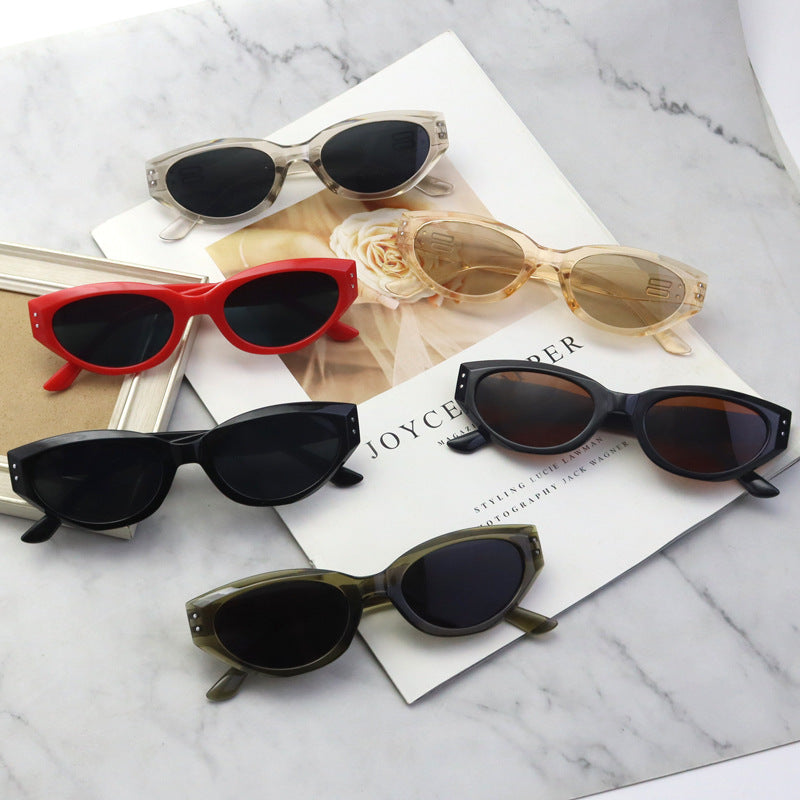 Vintage-inspirierte Katzenaugen-Sonnenbrille Karnz