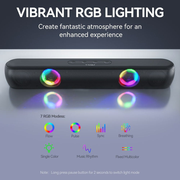Bluetooth Lautsprecher mit Rgb-Beleuchtung Karnz