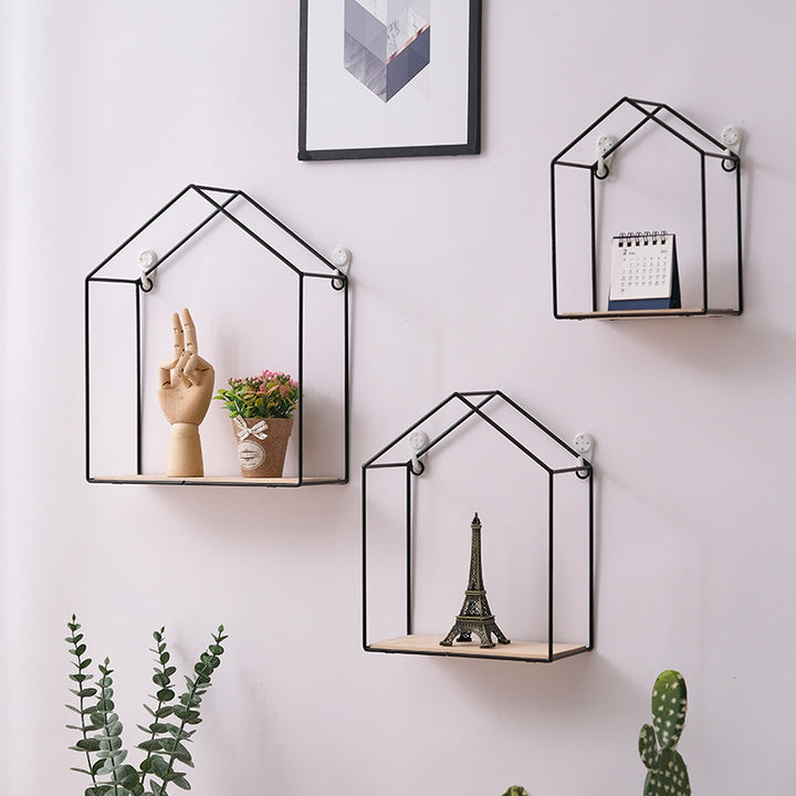 Moderne geometrische Wandregal
