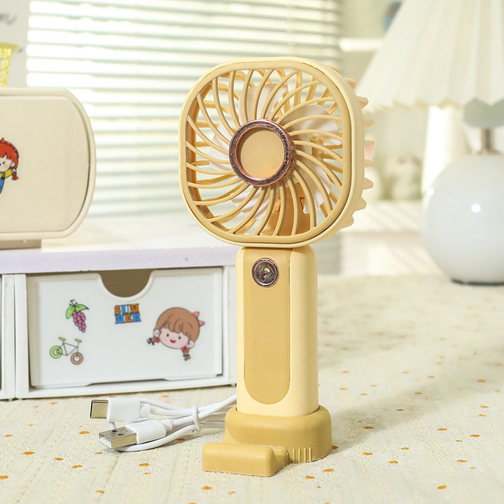 Damen Tragbarer Handventilator mit süßem Tiermotiv Karnz