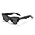 Damen Katzenaugen Brille Karnz