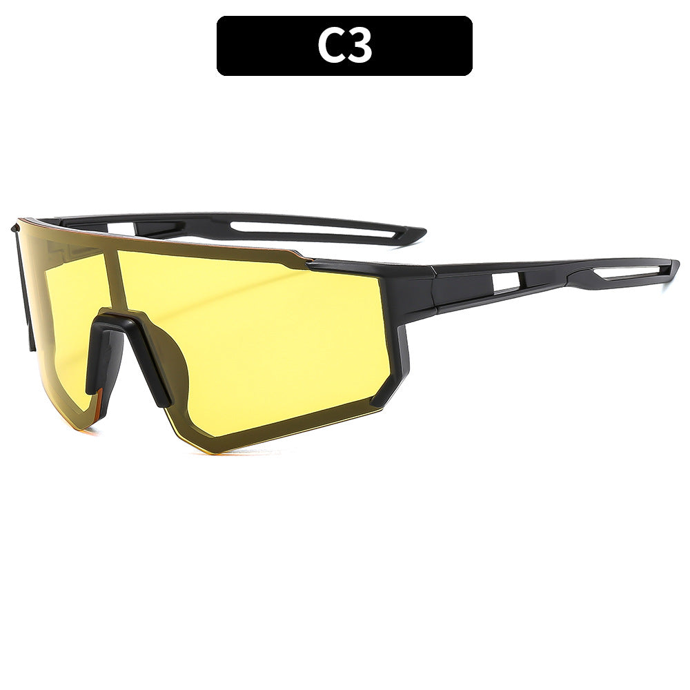 Sportliche Shield Sonnenbrille