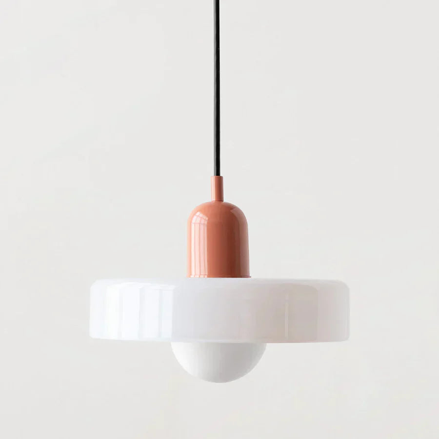 Skandinavische Pendelleuchte für Wohnzimmer und Esszimmer – Minimalistisches Design mit einstellbarer Höhe – Glas | Karnz