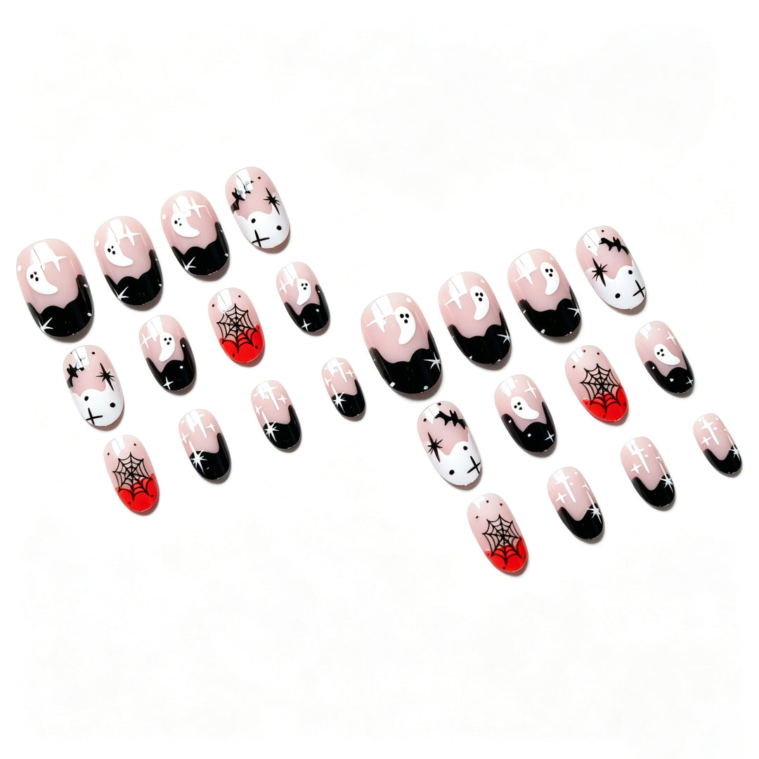 Halloween-Themen Künstlerisches Nageldesign-Set