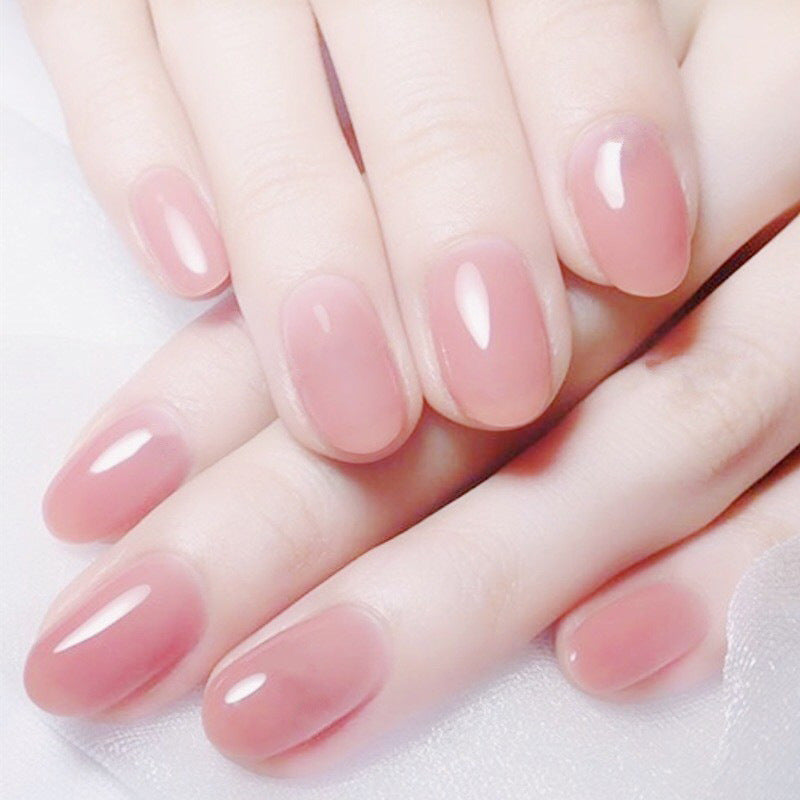 Natürliche Glänzende Nagelspitzen Karnz