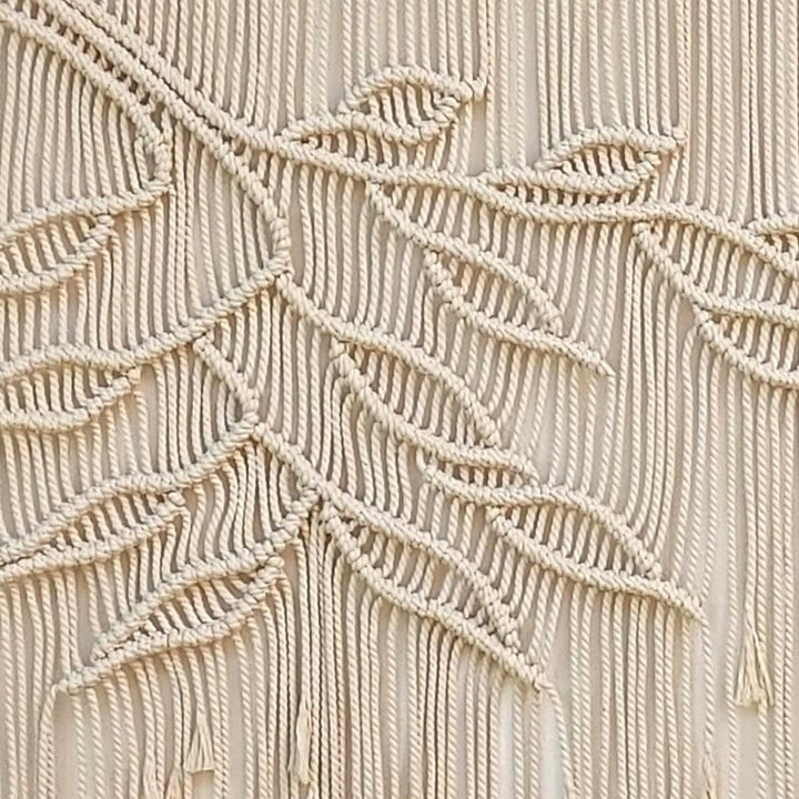 Woven Macrame Wandkunst Dekor Karnz