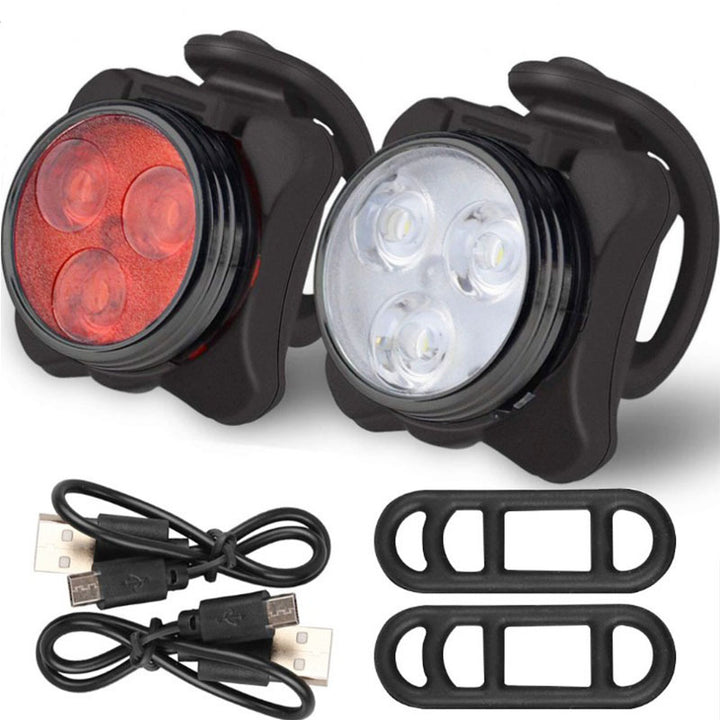 LED Sicherheitsfahrradlicht Set Karnz