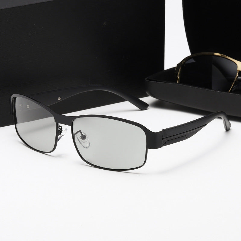 Damen Sportliche Sonnenbrille mit robustem Metallrahmen und polarisierenden Gläsern Karnz