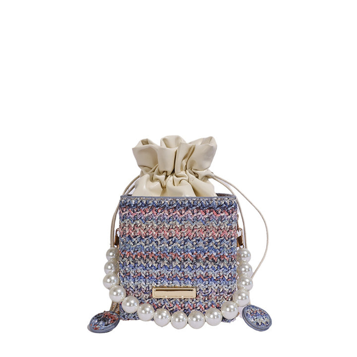 WoStylish Texturiert Mini Handtasche Karnz