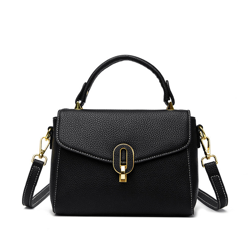 Elegante Strukturierte Top-Handle Handtasche Karnz