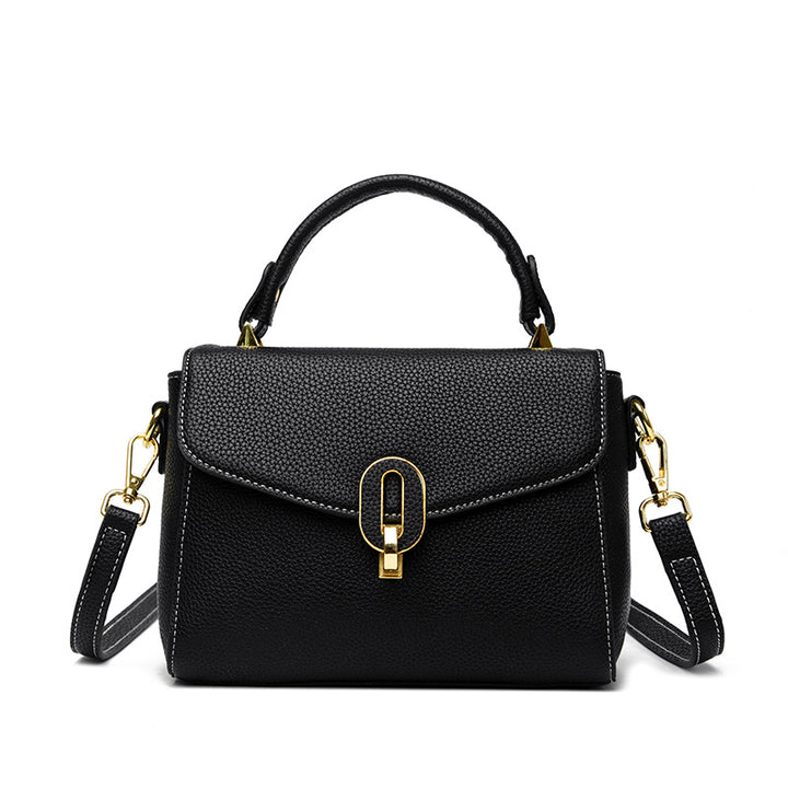 Elegante Strukturierte Top-Handle Handtasche Karnz