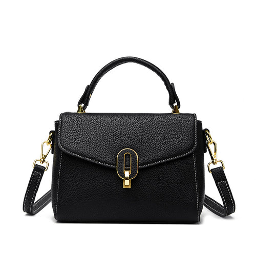 Elegante Strukturierte Top-Handle Handtasche Karnz