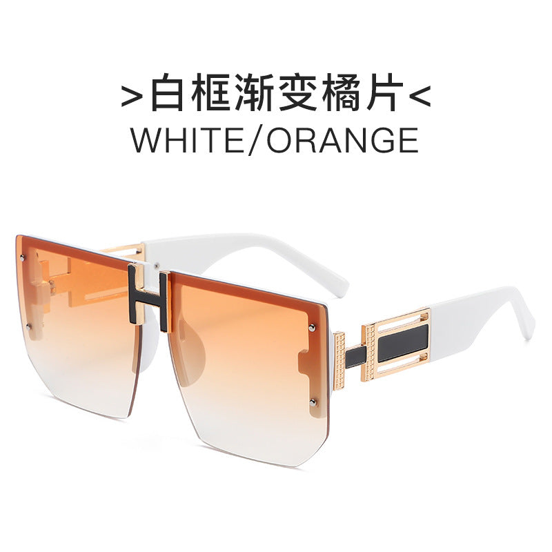 Damen futuristische Quadrat-Sonnenbrille Karnz